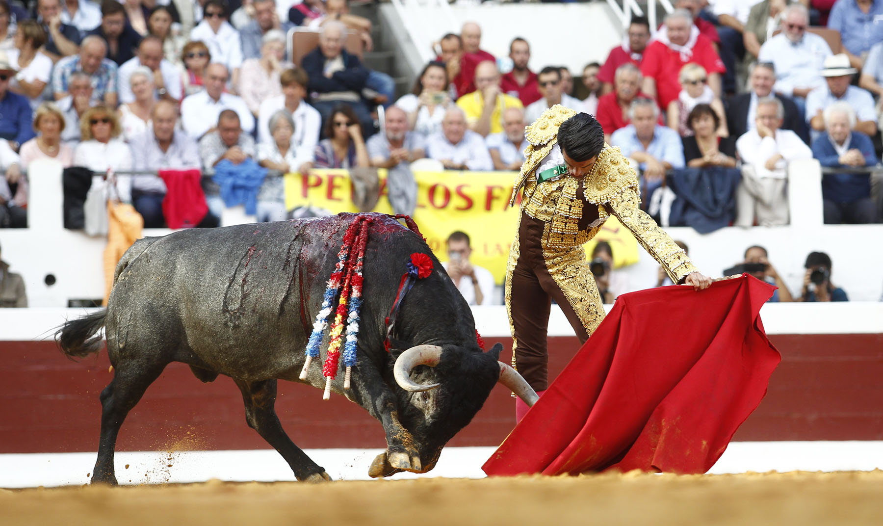 Dax, 7 de septiembre de 2019. Toros de Victorino Martín para Emilio de Justo, como único espada