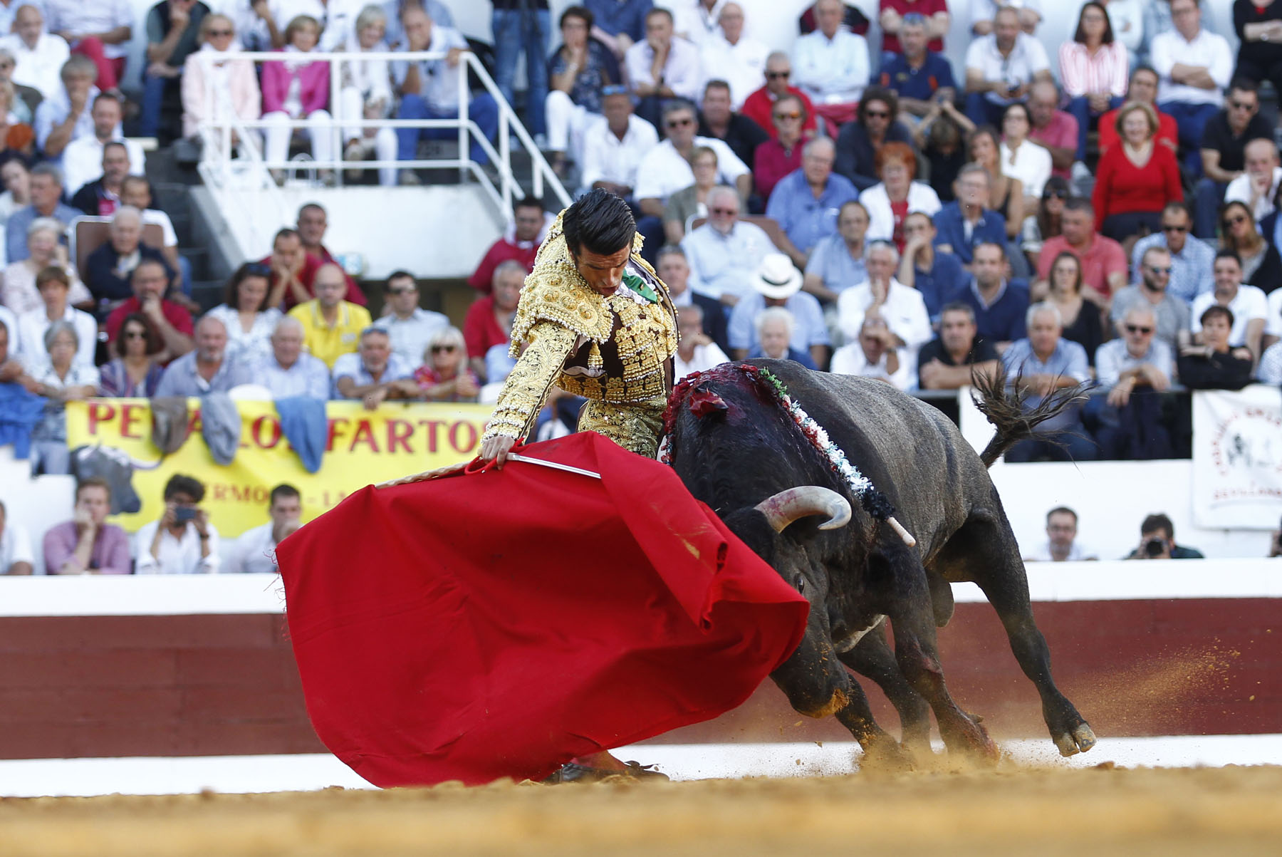 Dax, 7 de septiembre de 2019. Toros de Victorino Martín para Emilio de Justo, como único espada