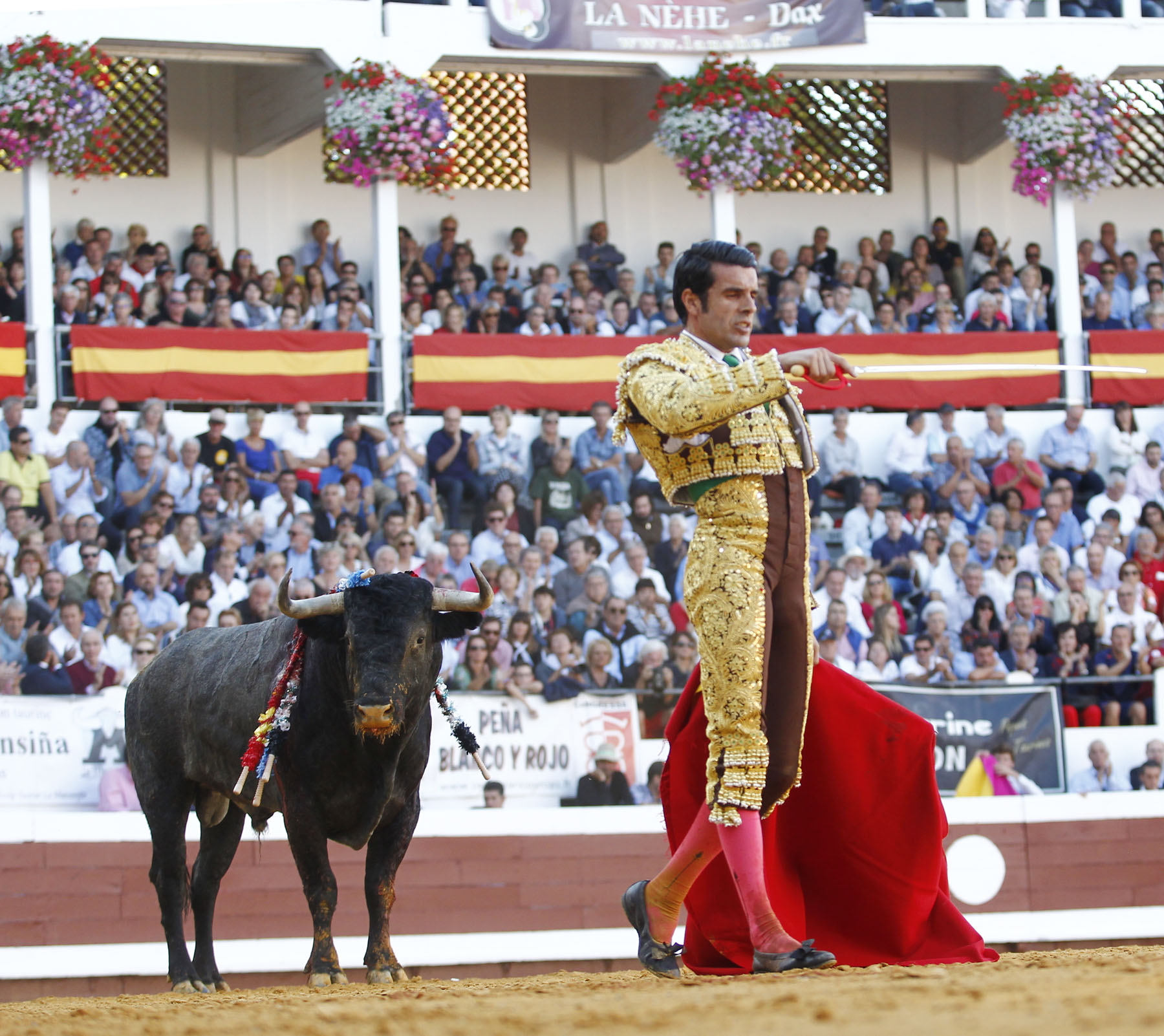 Dax, 7 de septiembre de 2019. Toros de Victorino Martín para Emilio de Justo, como único espada