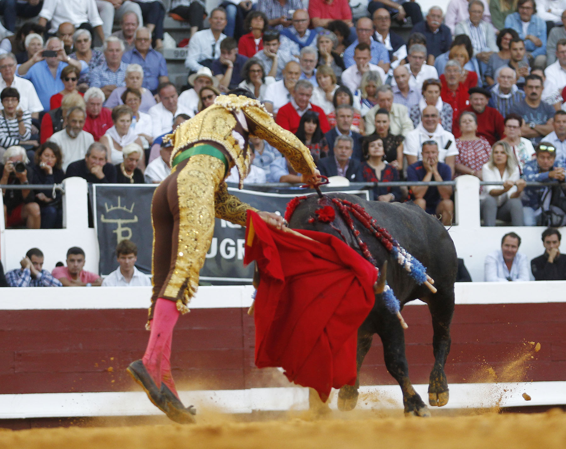 Dax, 7 de septiembre de 2019. Toros de Victorino Martín para Emilio de Justo, como único espada