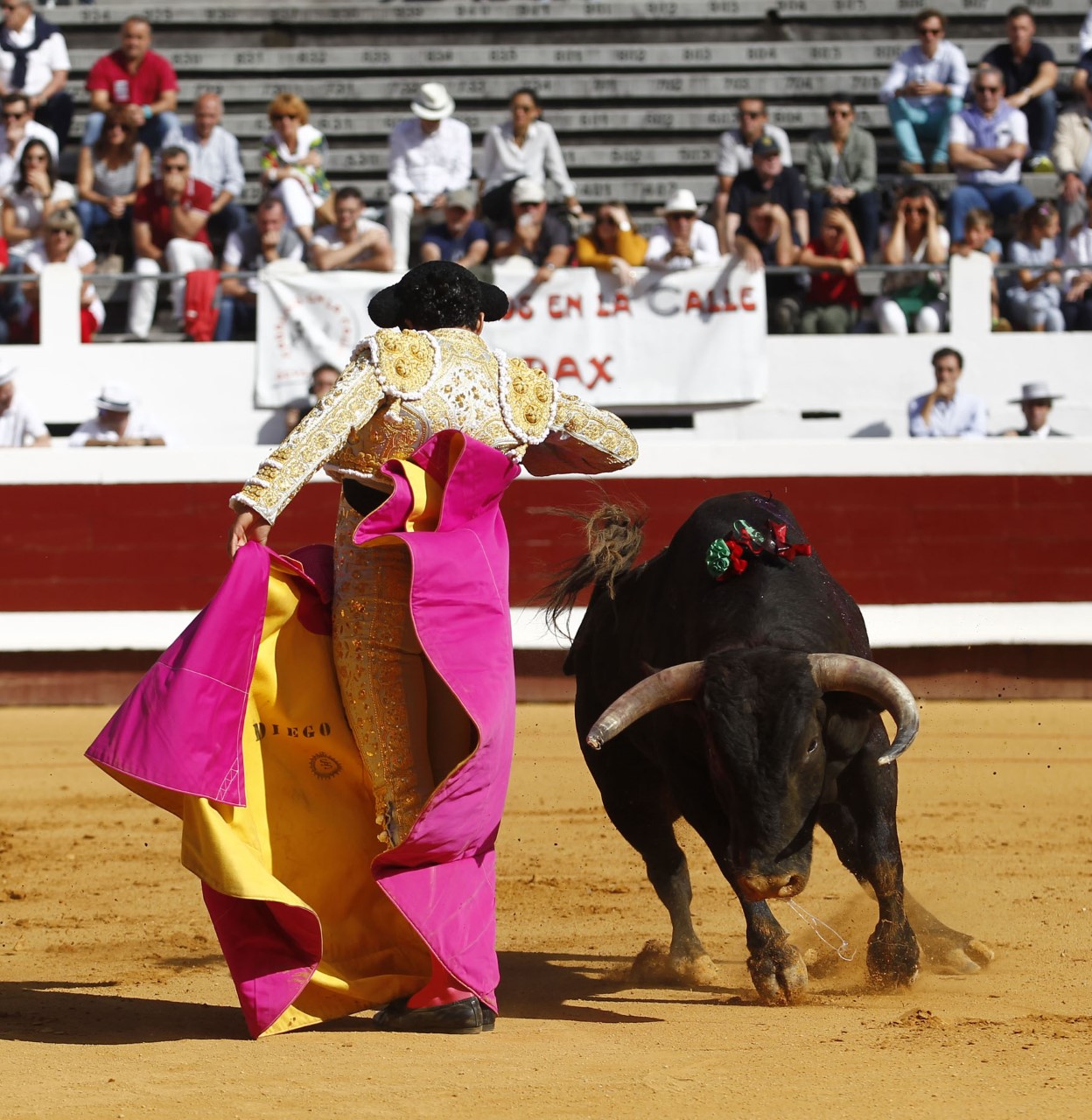 Dax, domingo 8 de septiembre de 2019. Novillada matinal