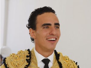 Joaquín Galdós, en el patio de cuadrillas de Málaga.