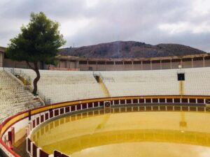 Plaza de toros de Cehegín, inundada