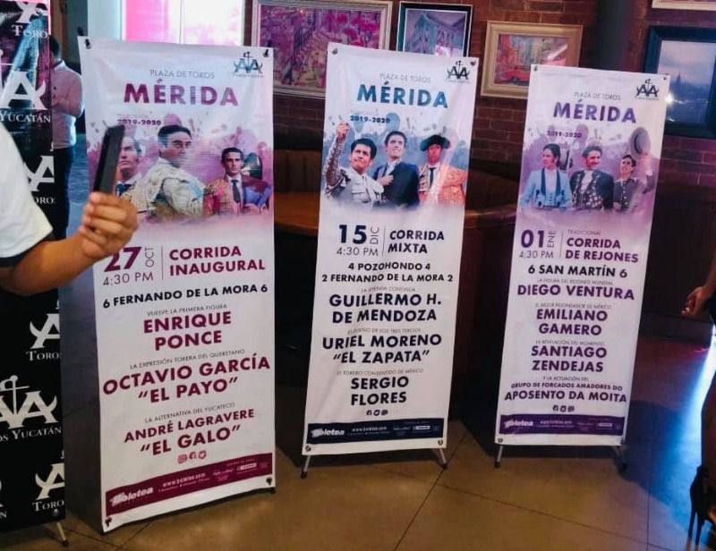 Presentada la primera temporada en la plaza de toros de Mérida