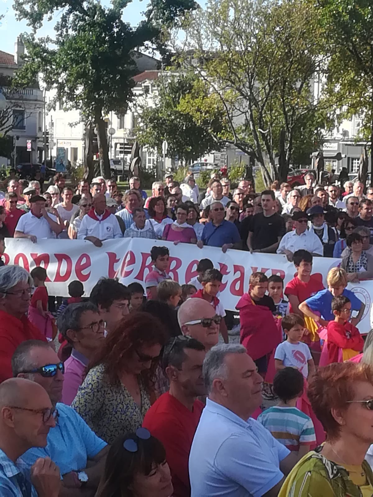 Manifestación Dax. Domingo 13 de octubre de 2019