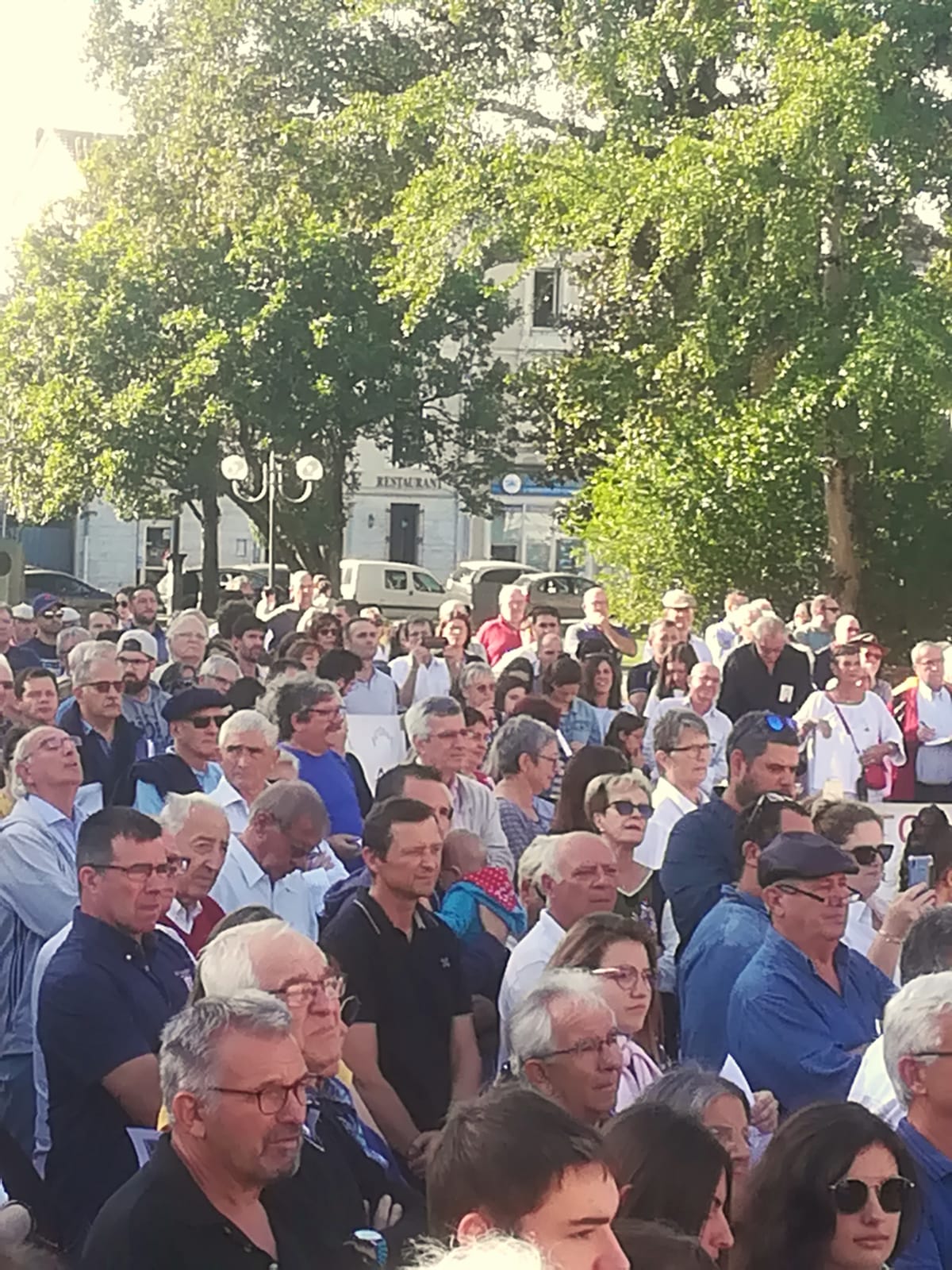 Manifestación Dax. Domingo 13 de octubre de 2019