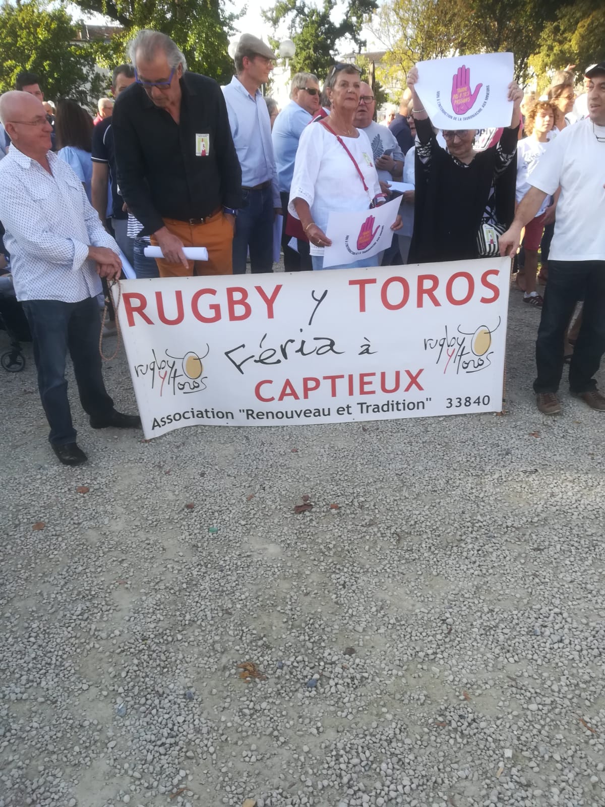 Manifestación Dax. Domingo 13 de octubre de 2019