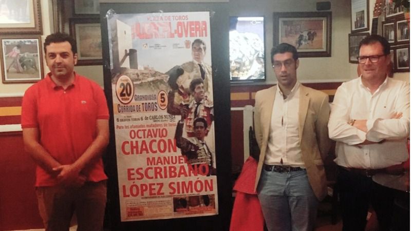 Una corrida de toros el 20 de octubre en Huércal-Overa