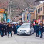 Entierro de Moisés Tacuri García, médico cirujano de Lima