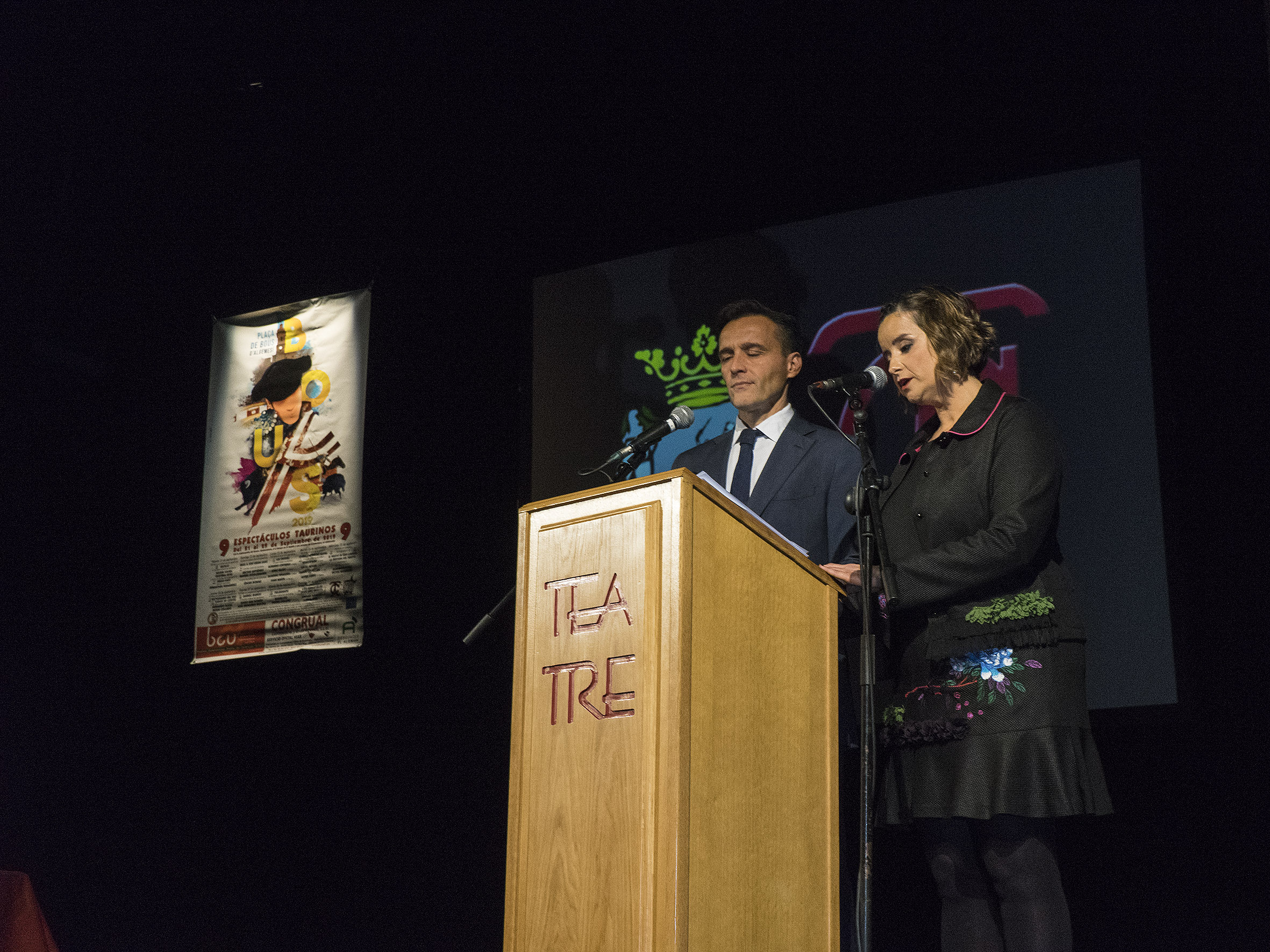 Entrega de premios Semana de Toros 2019. Algemesí, 22 de noviembre de 2019