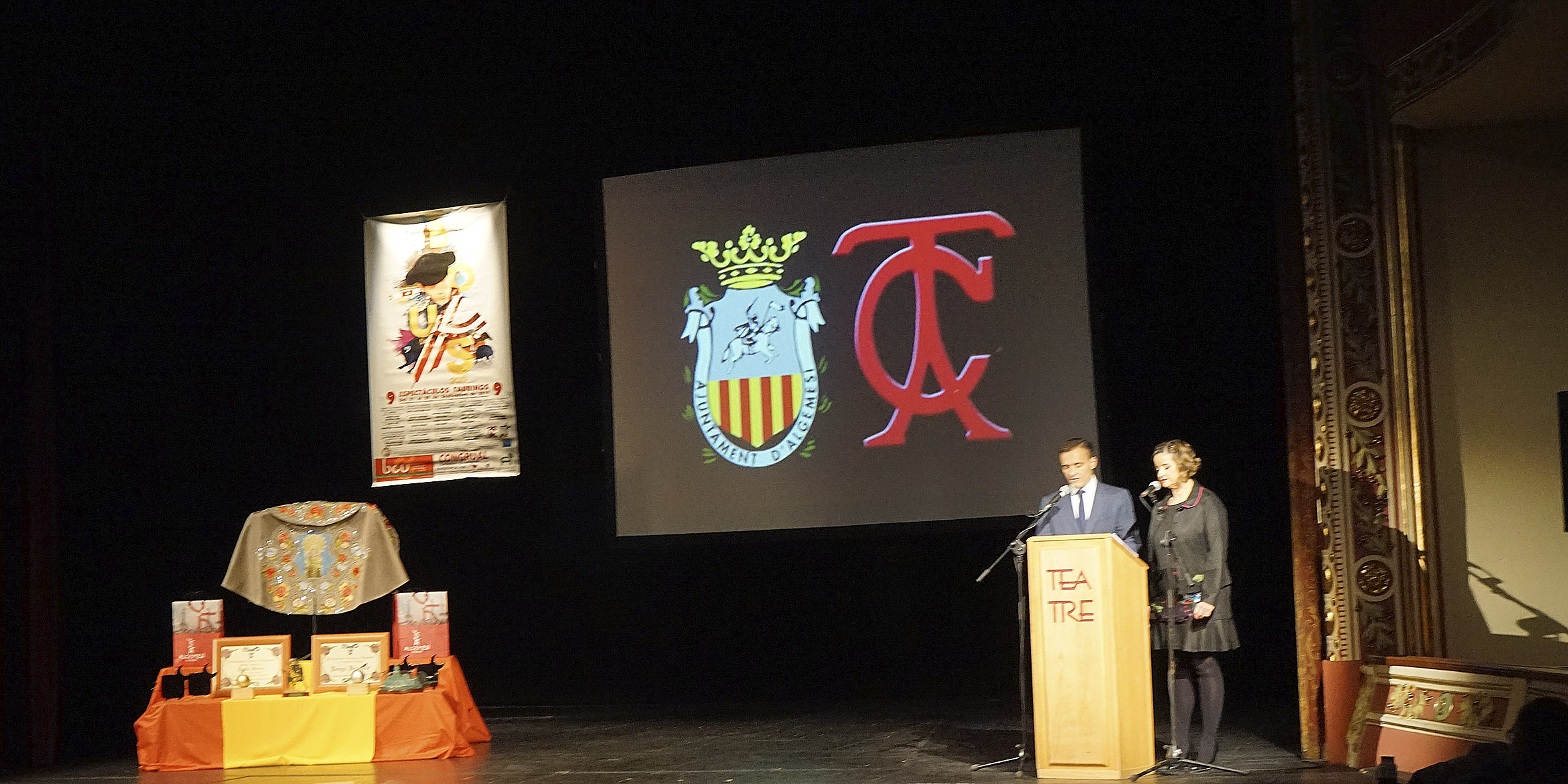 Entrega de premios Semana de Toros 2019. Algemesí, 22 de noviembre de 2019