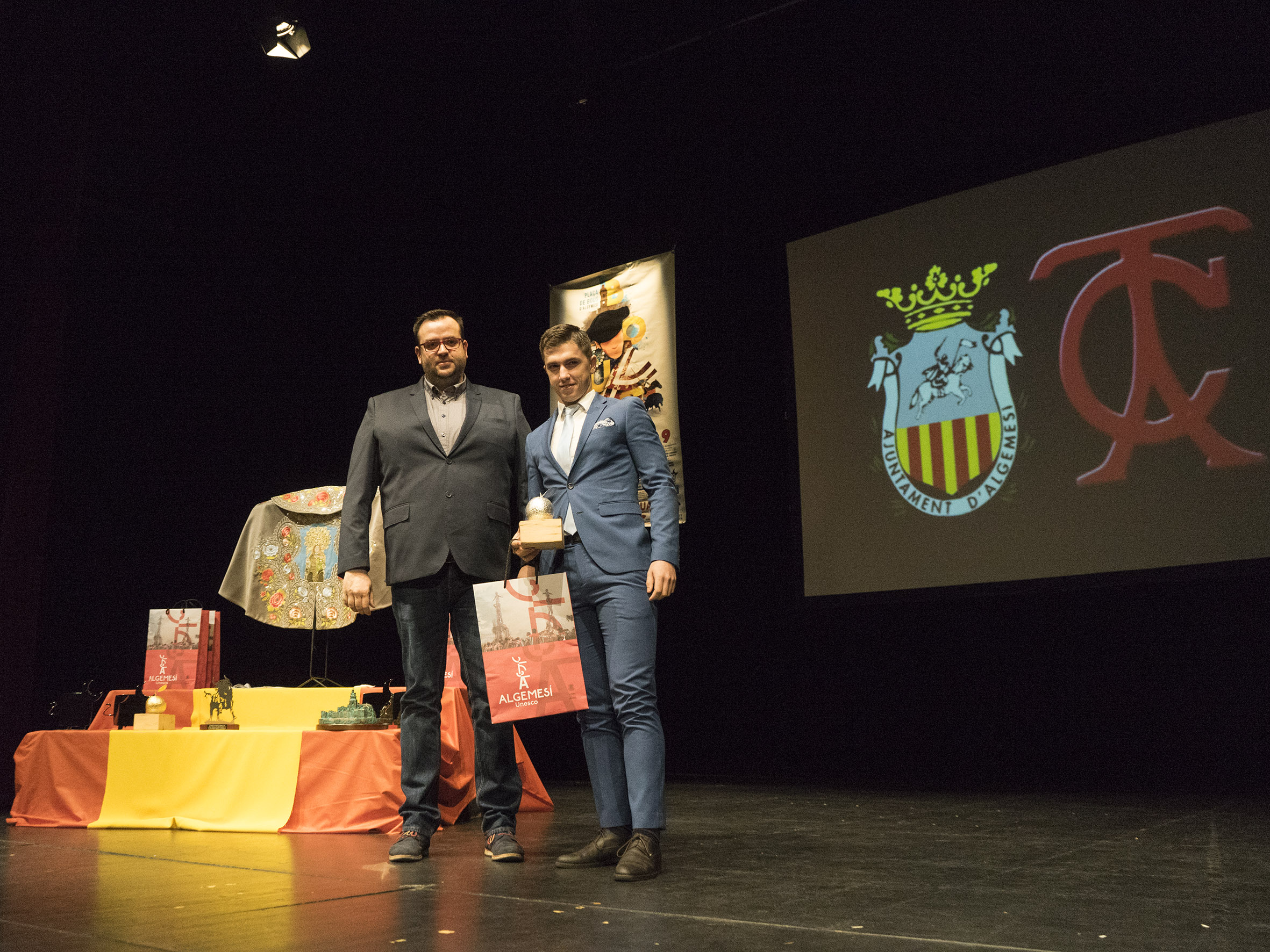 Entrega de premios Semana de Toros 2019. Algemesí, 22 de noviembre de 2019