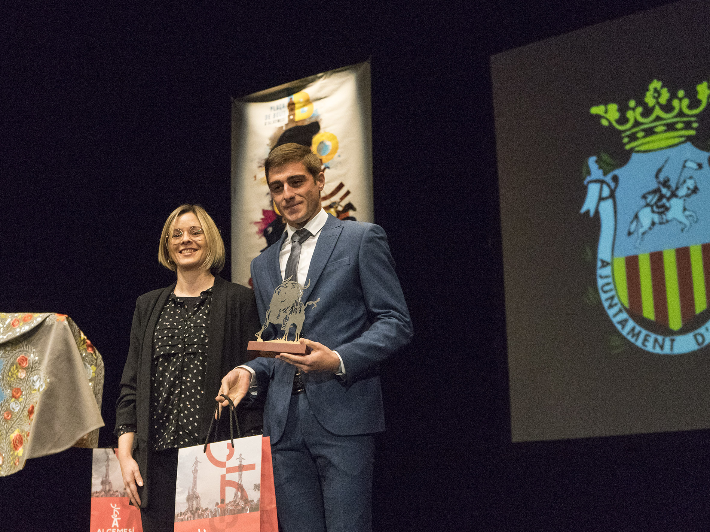 Entrega de premios Semana de Toros 2019. Algemesí, 22 de noviembre de 2019