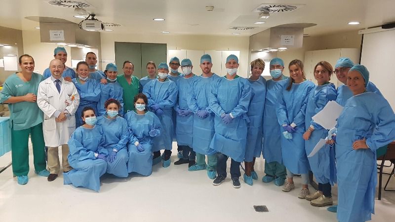 Disección anatómica y abordajes quirúrgicos en la tercera jornada del curso de cirugía taurina en Valencia