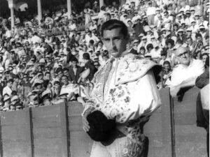 Manuel Amador, en la Maestranza de Sevilla.