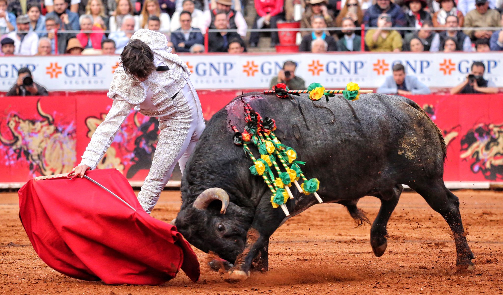 Ciudad de México, 12 de diciembre de 2019. Corrida Guadalupana.