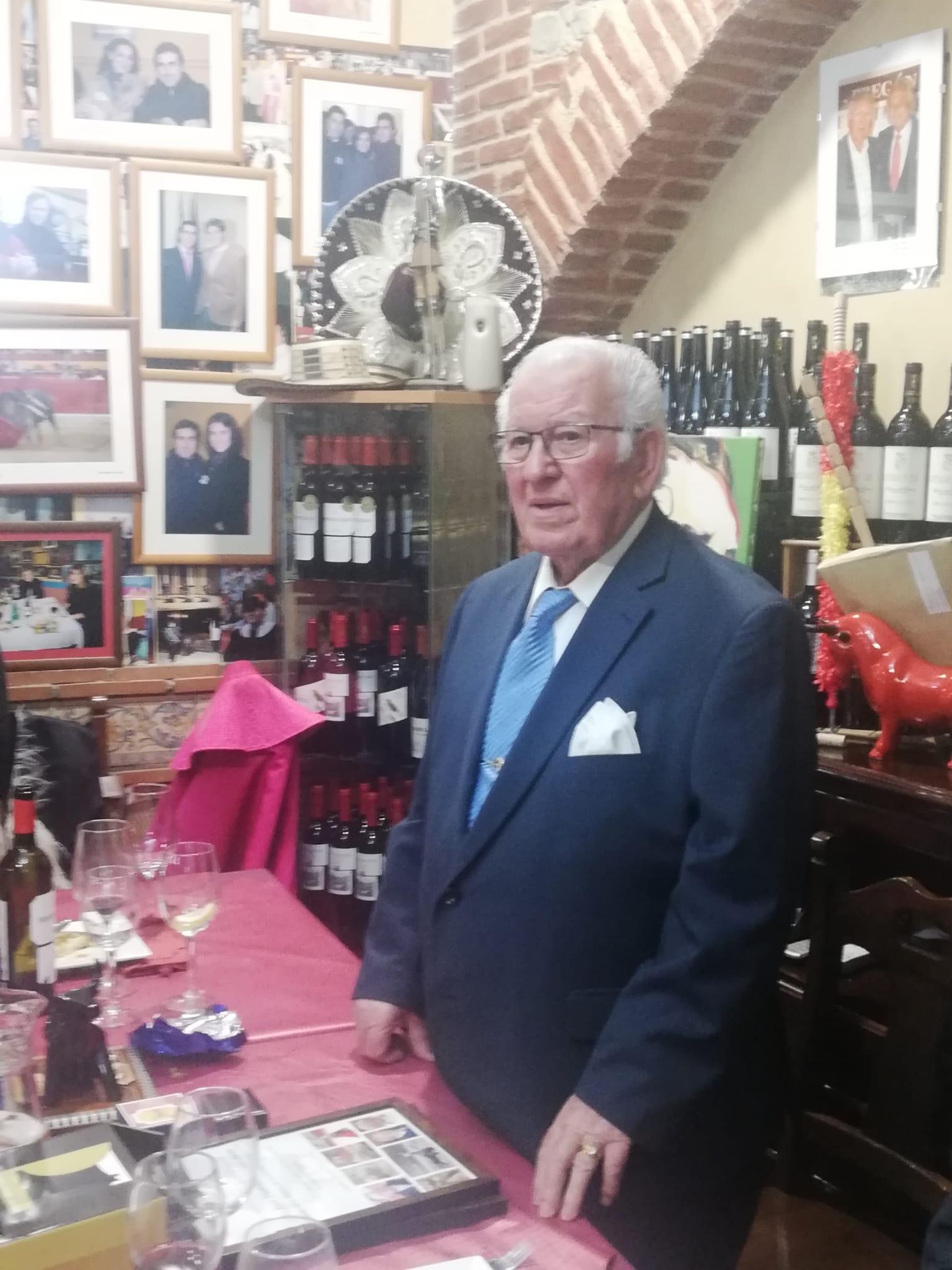 Homenaje al banderillero José Puertollano