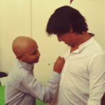 Roca Rey, con los niños con cáncer