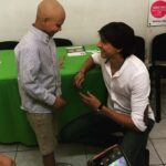 Roca Rey, con los niños con cáncer
