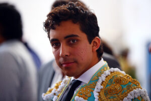 Leo Valadez, en el patio de cuadrillas.