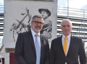 Stéphane Castel (izquierda) y Gérard Suberchicot