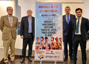 Presentación del festival para la Sociedad de Cirugía Taurina en Aranda de Duero