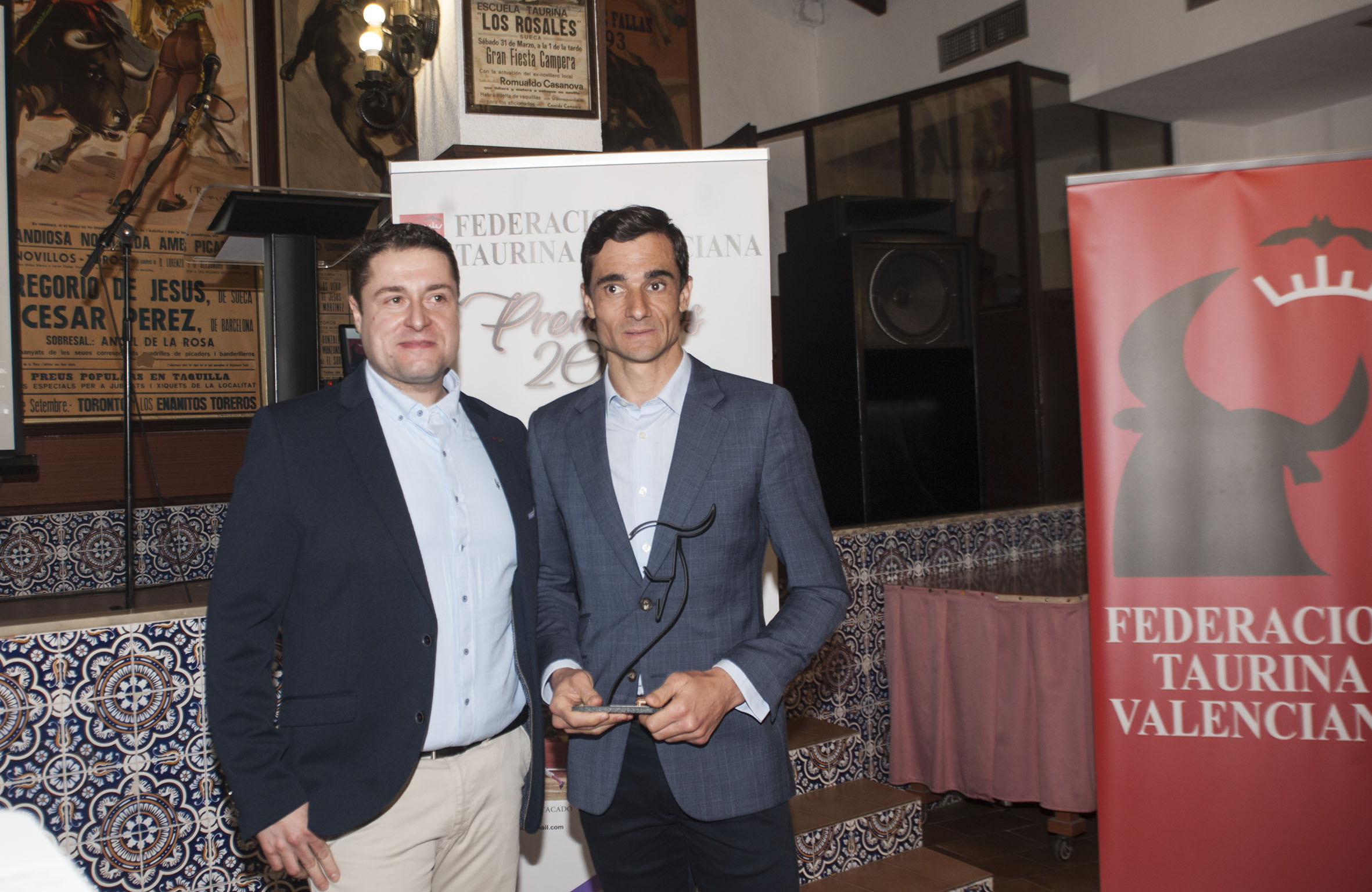 Entrega de premios de la Federación Taurina de Valencia
