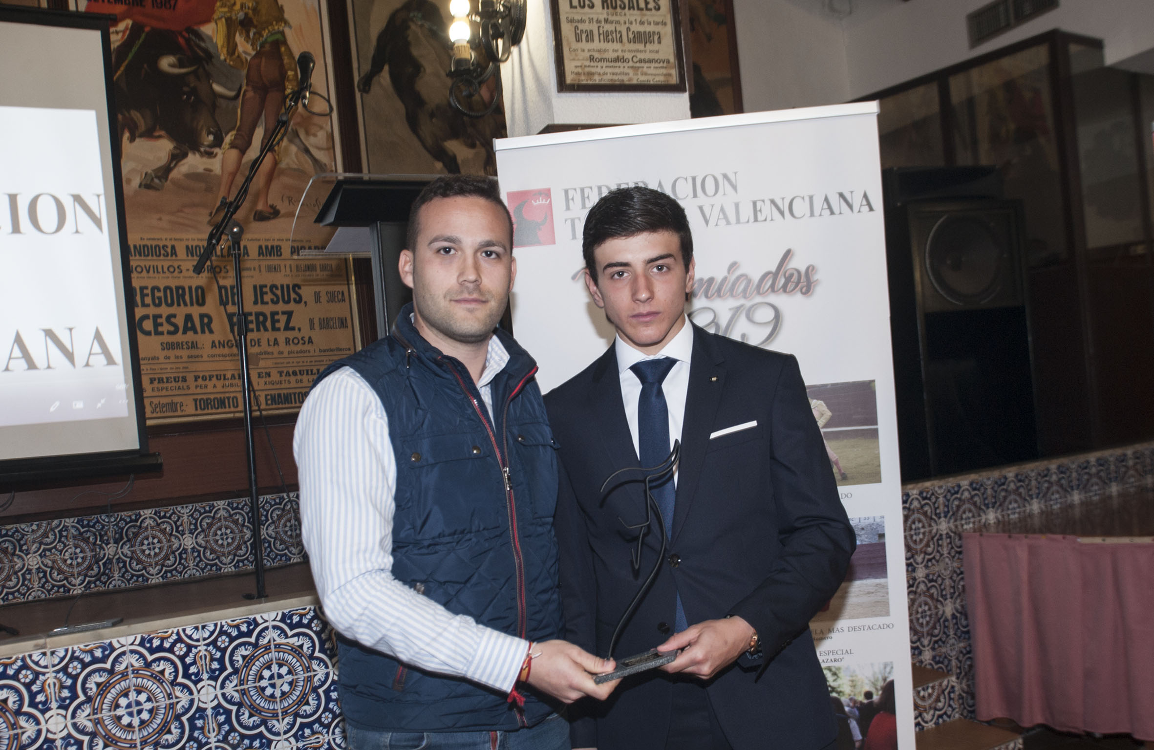 Entrega de premios de la Federación Taurina de Valencia