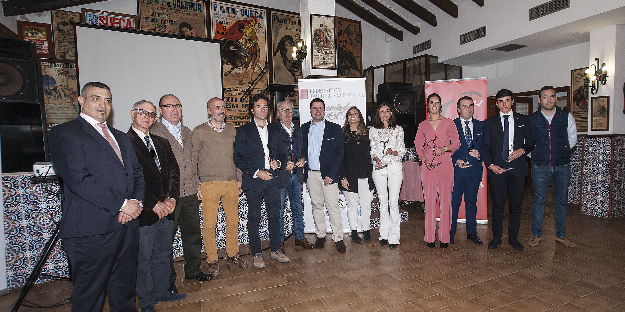 Entrega de premios de la Federación Taurina de Valencia