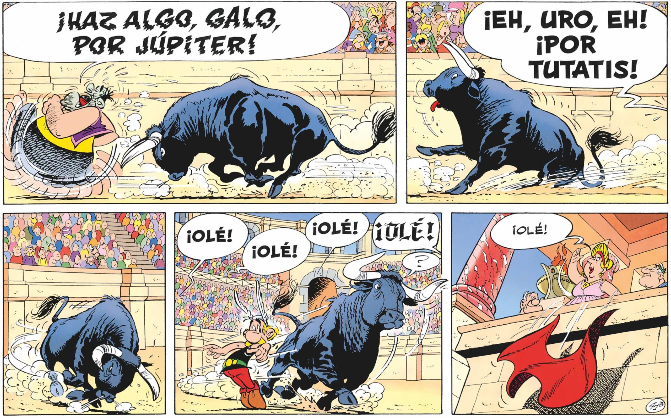 Astérix, torero