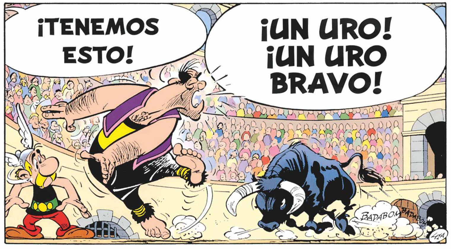 Astérix, torero