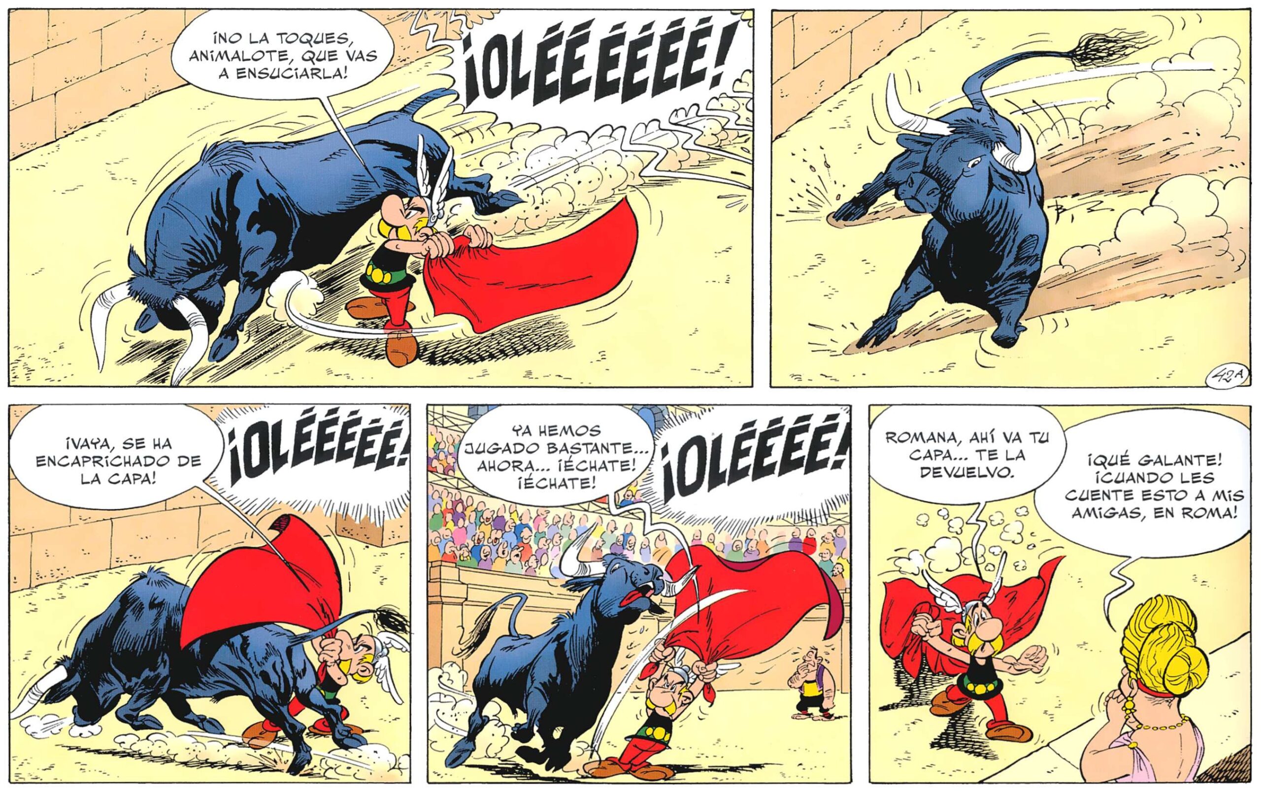 Astérix, torero