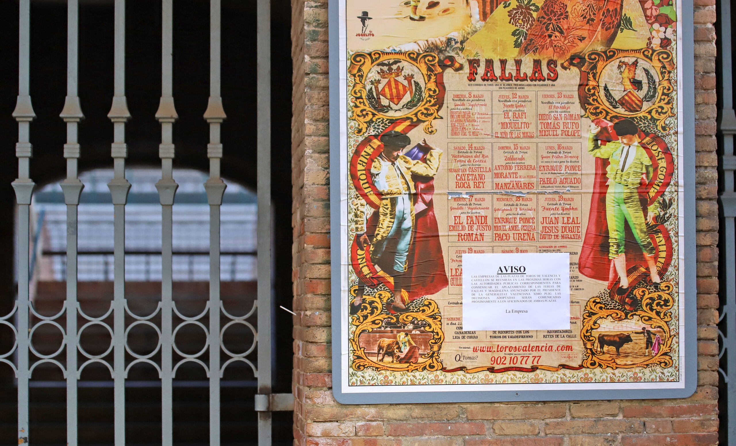 La Feria de Fallas 2020, aplazada