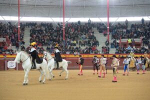 Valdemorillo, domingo 9 de febrero de 2020. Toros de Montalvo para Daniel Luque, López Simón y Álvaro Lorenzo