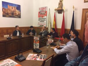 Acto de presentación de los carteles de Fitero.