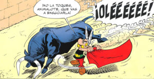 Astérix, torero