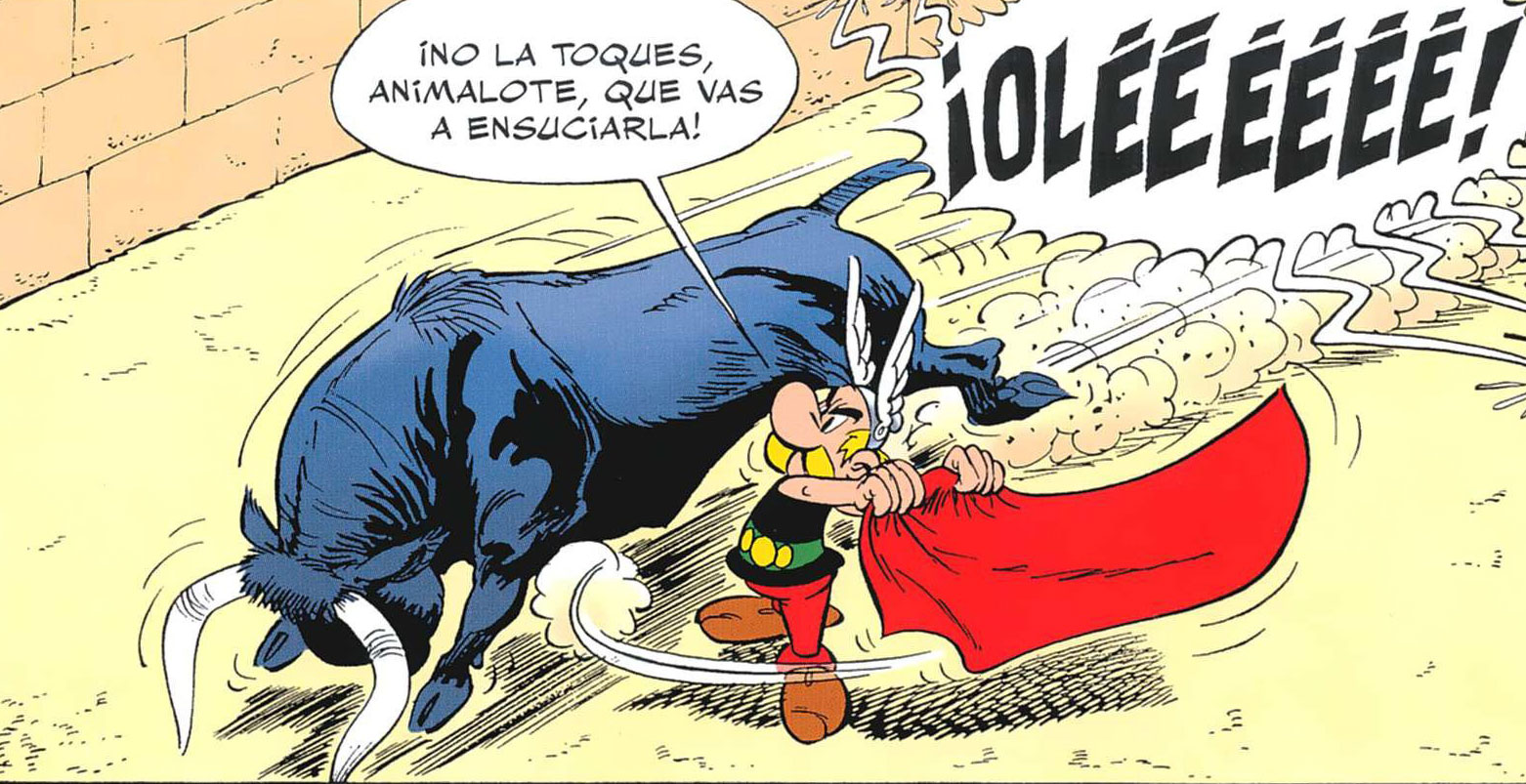 Astérix, torero