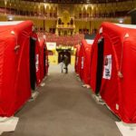 Campo Pequeno se convierte en un hospital de campaña