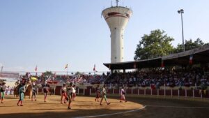 Parentis-en-Born (Francia) - Novillada picada - Domingo 5 de agosto de 2018