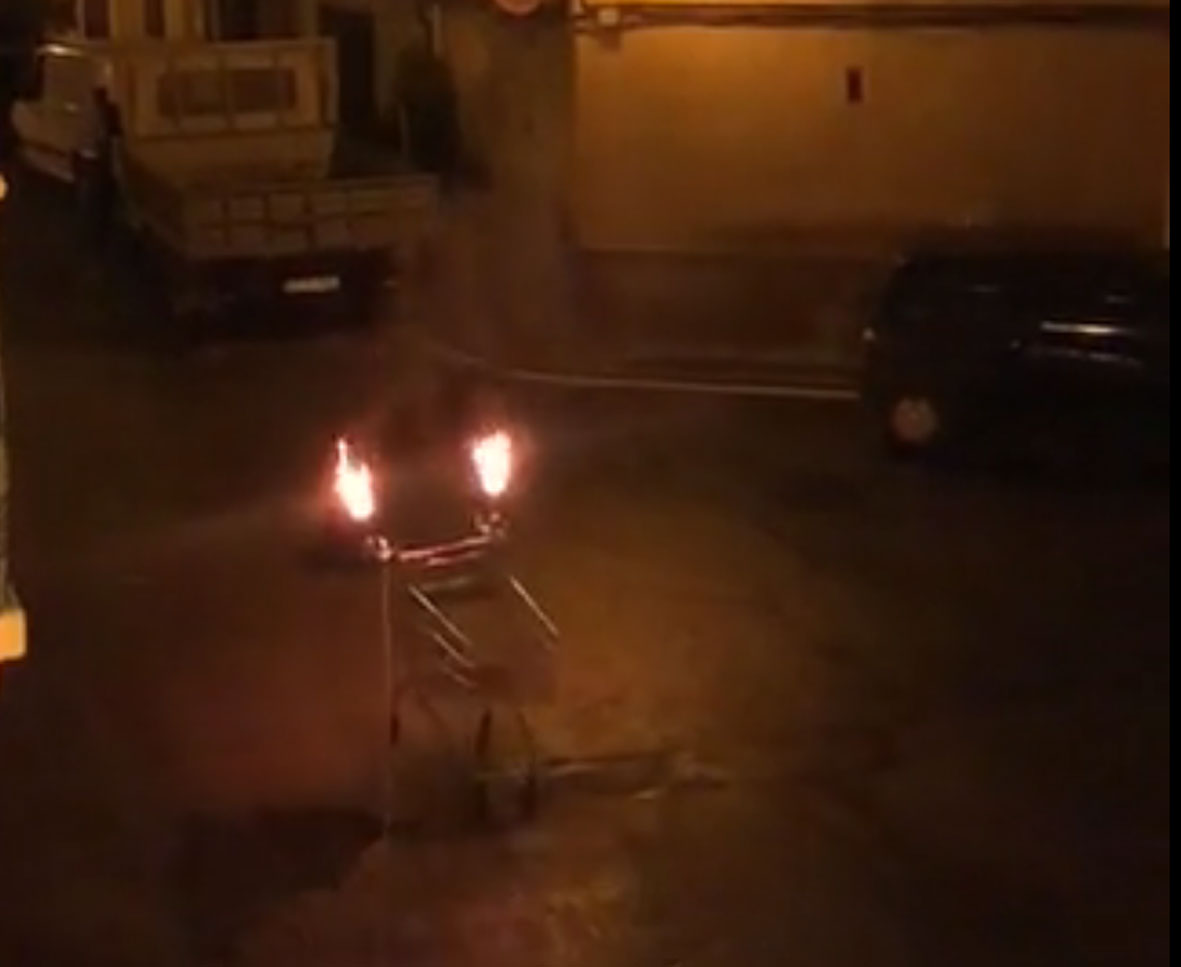 El único toro embolado del confinamiento