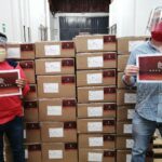 Roca Rey dona material a Perú para el coronavirus