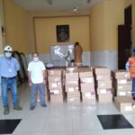 Roca Rey dona material a Perú para el coronavirus