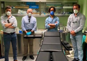 Enfermería de la plaza de toros de Las Ventas.