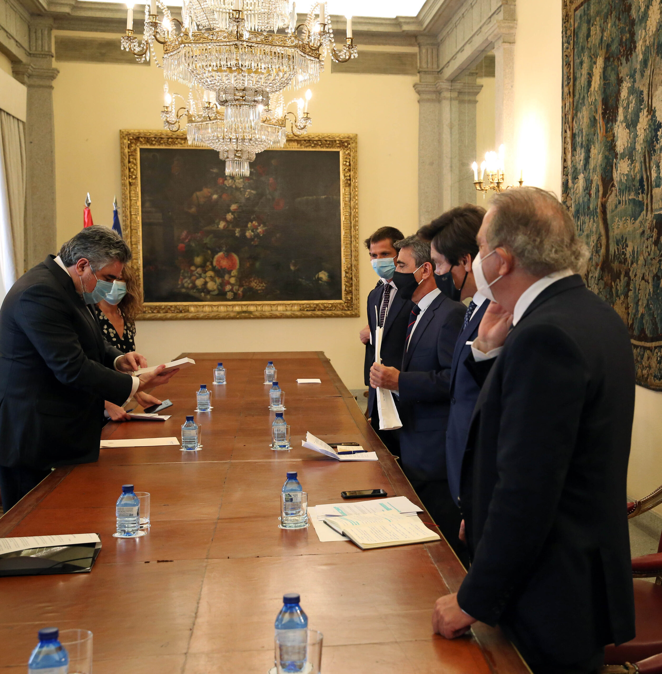 Reunión entre el ministro de Cultura y la Fundación Toro de Lidia