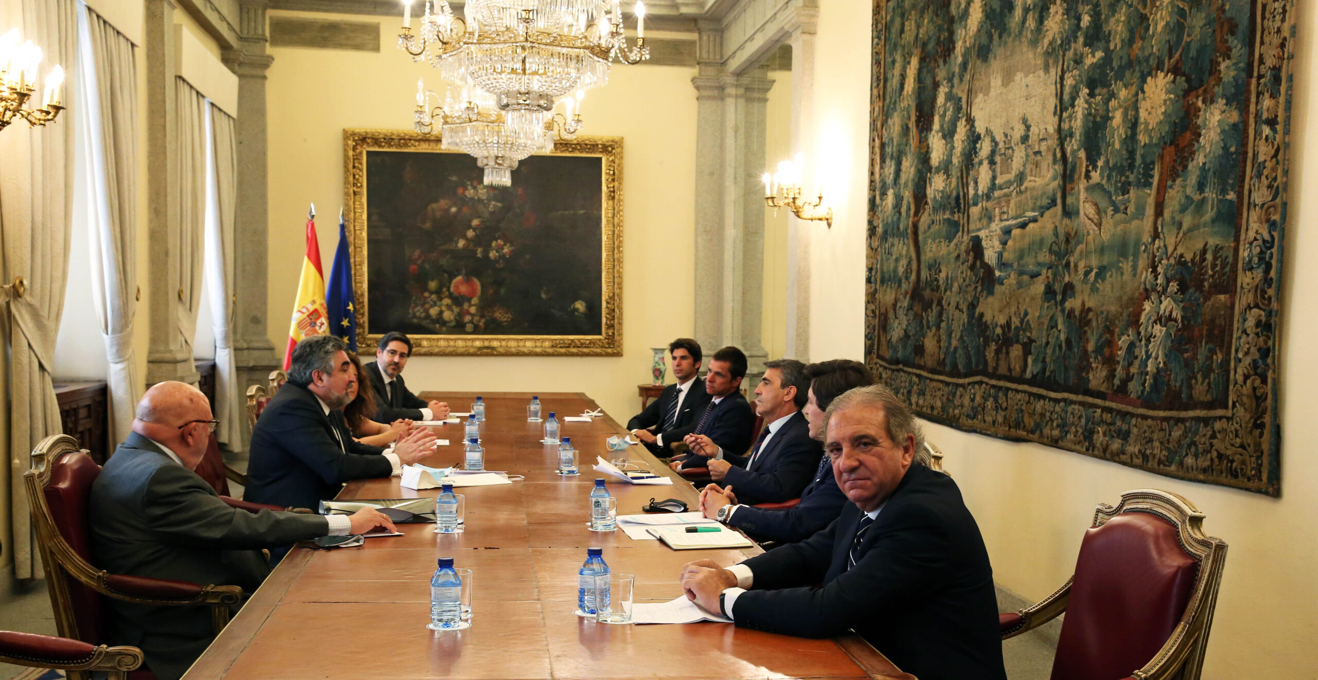 Reunión entre el ministro de Cultura y la Fundación Toro de Lidia