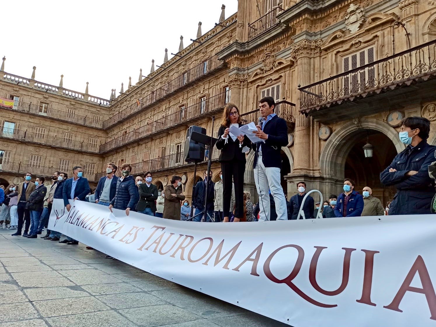 Concentración en Salamanca