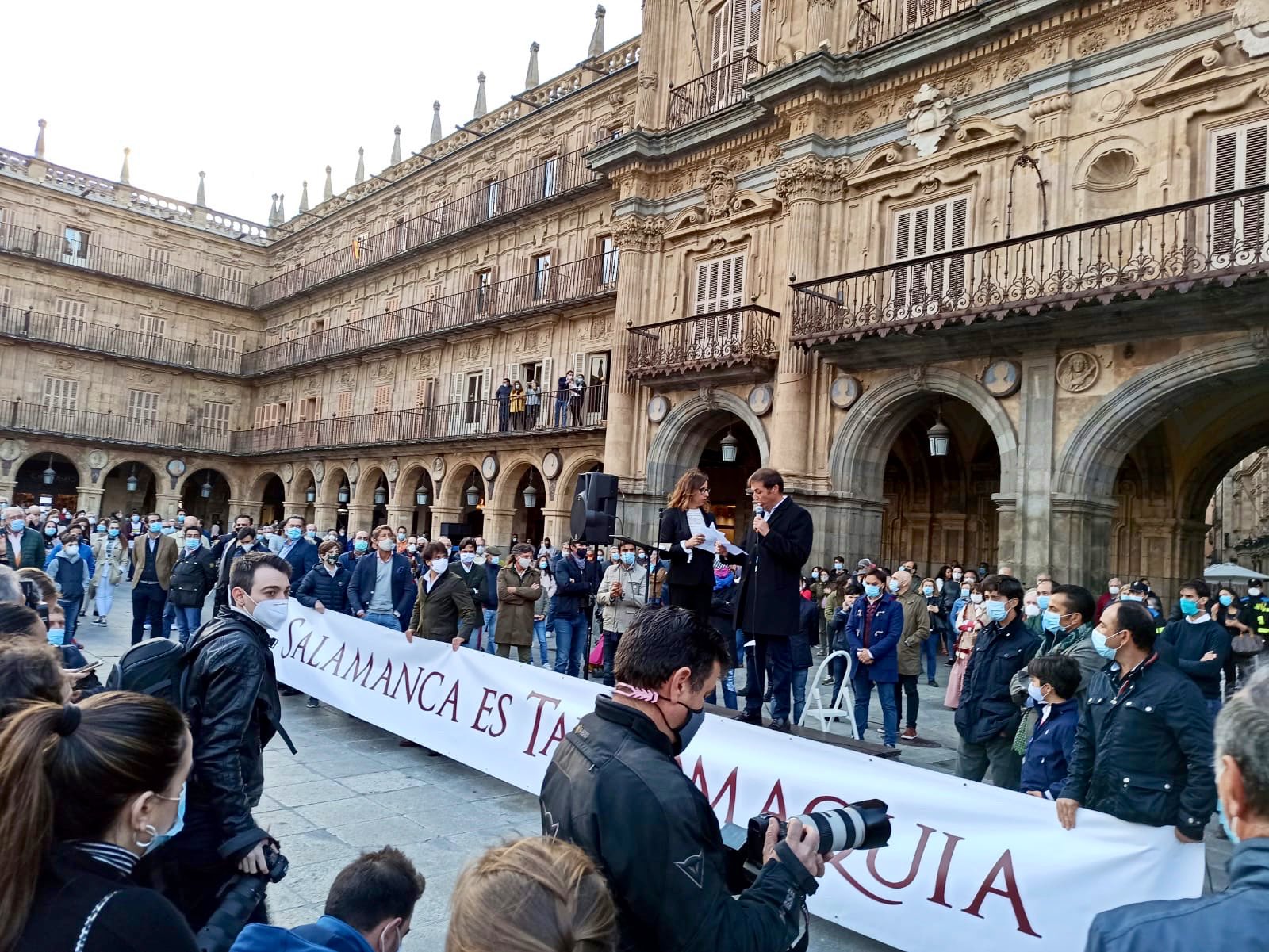 Concentración en Salamanca