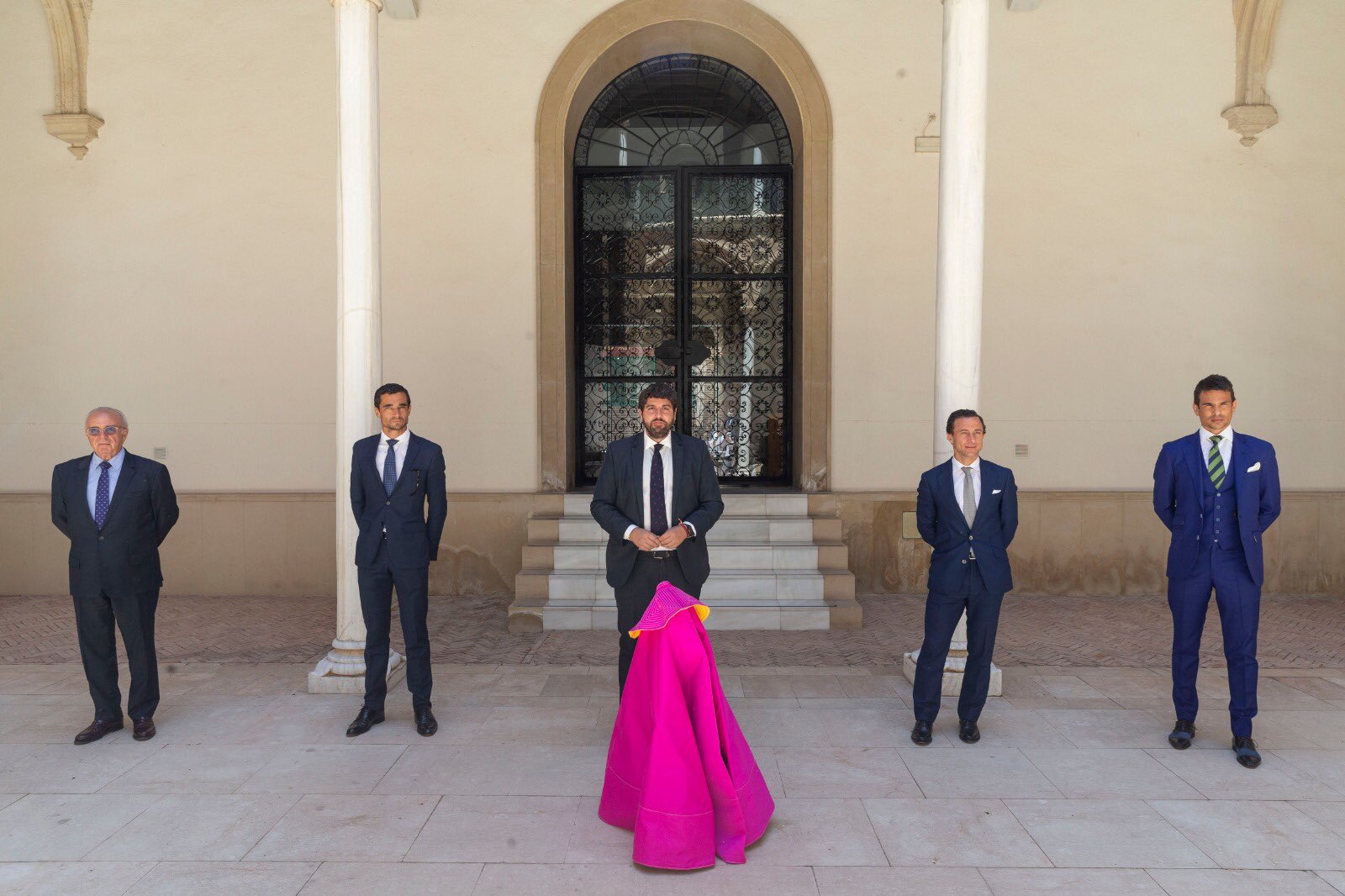 Reunión del sector taurino con el Gobierno de la Región de Murcia.