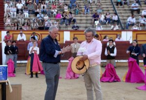 Homenaje de la Escuela de Badajoz a Luis Reina