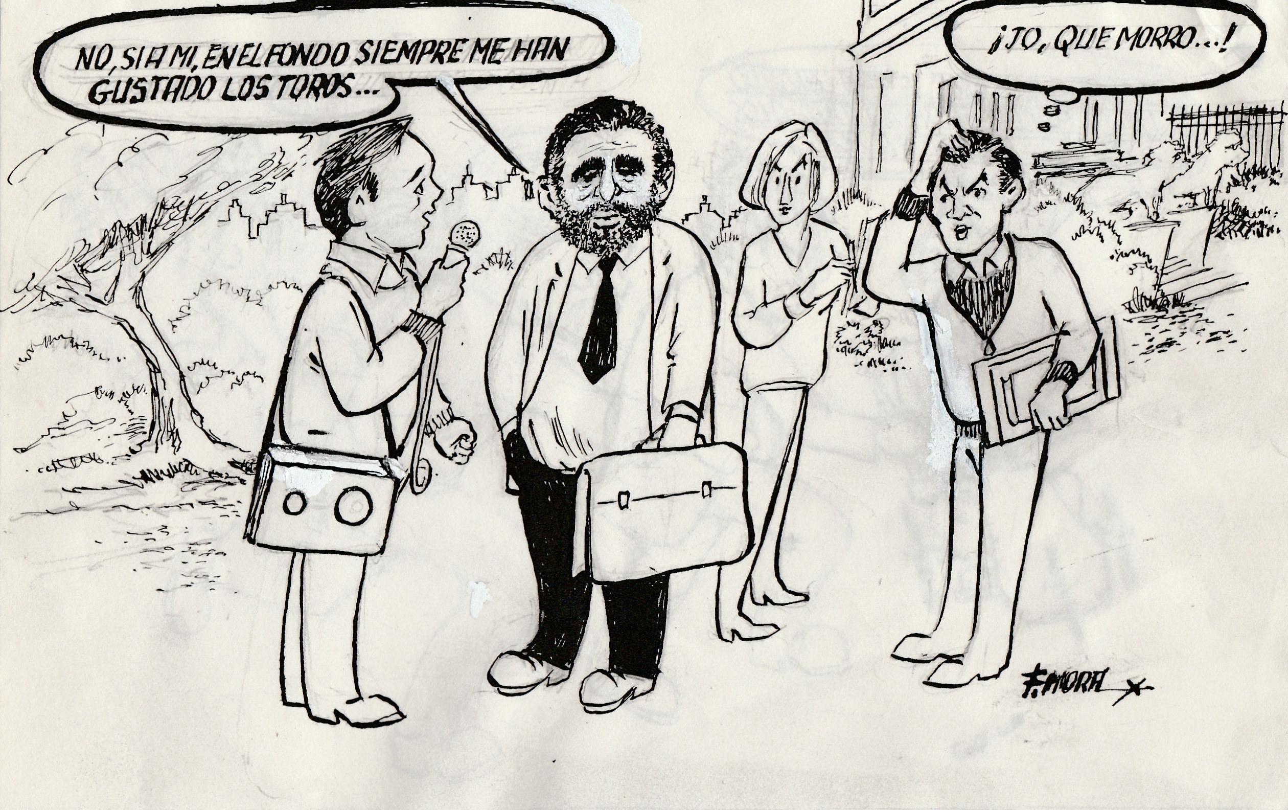 A chufla lo toma la gente...